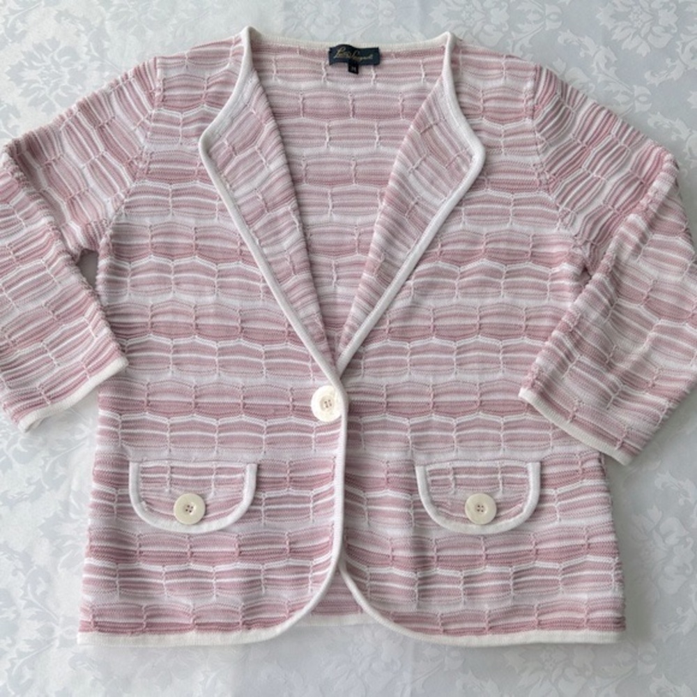 Luisa Spagnoli size M Cotton Sweater Blazer